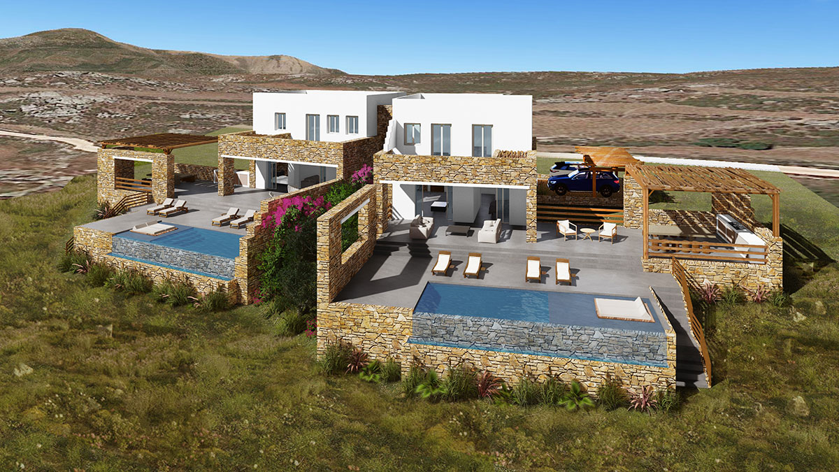 Avlia's Nest house villa for sale in Naxos